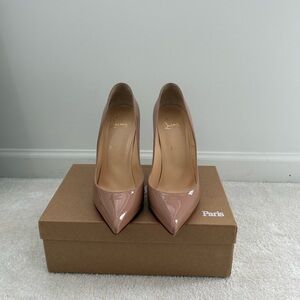 Louboutin Nude/Blush So Kate 100mm Heels - Size 40EU/10US